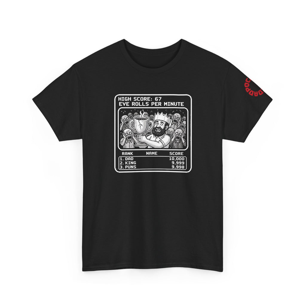 Arcade Monster Scoreboard Tee | Retro Game Screen, Pixel Characters