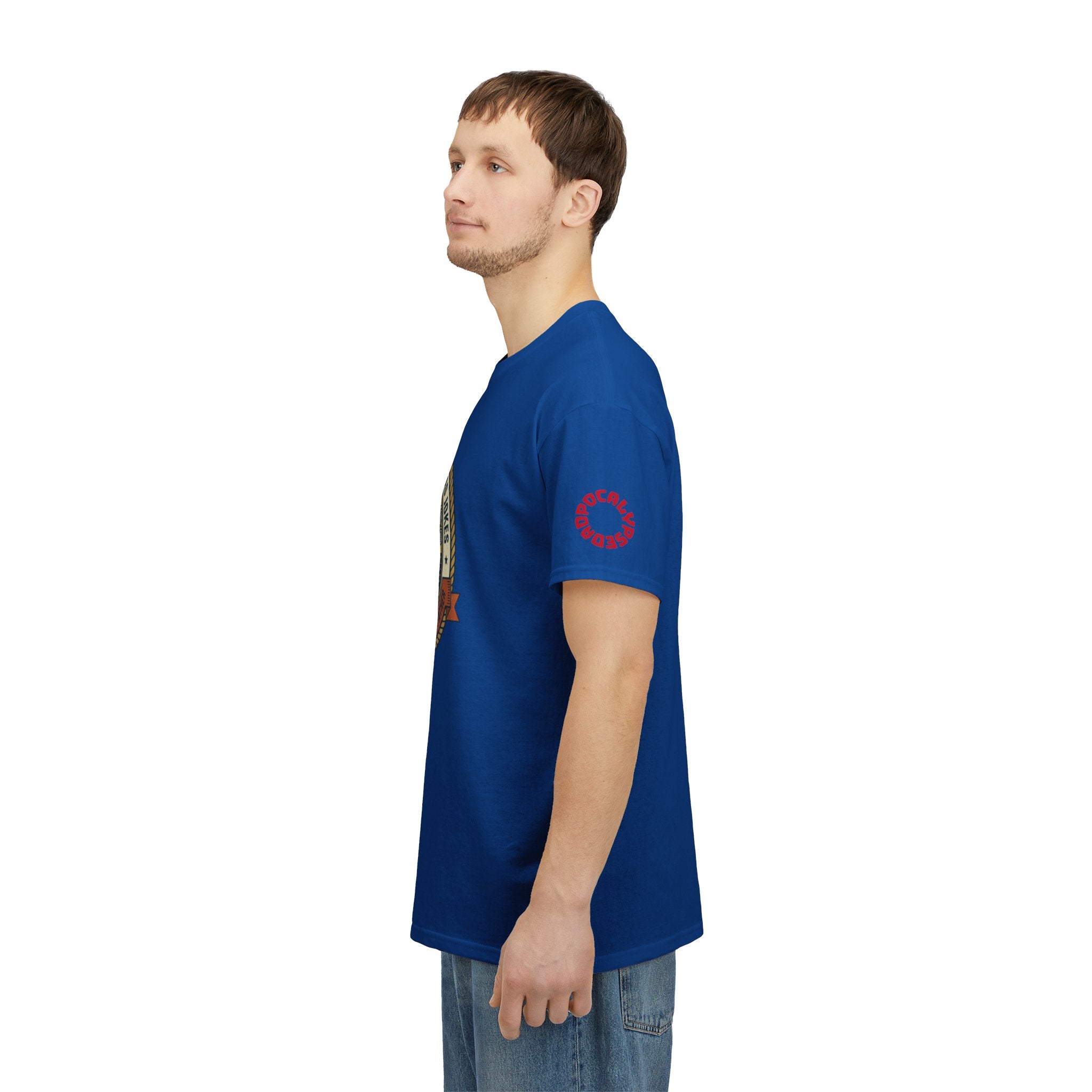 International Society Dad Jokes T-Shirt | Vintage Dad Badge Tee | Funny Father's Day Gift