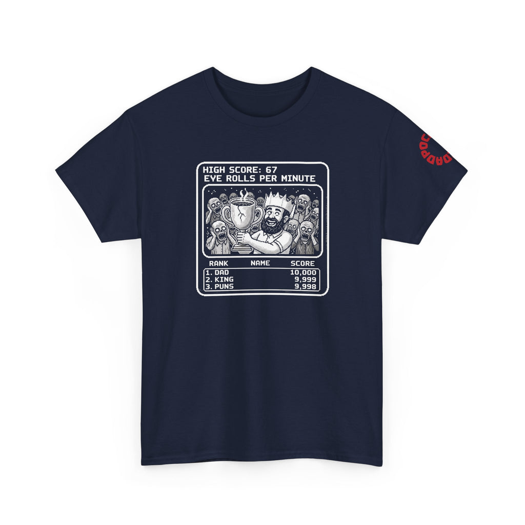 Arcade Monster Scoreboard Tee | Retro Game Screen, Pixel Characters